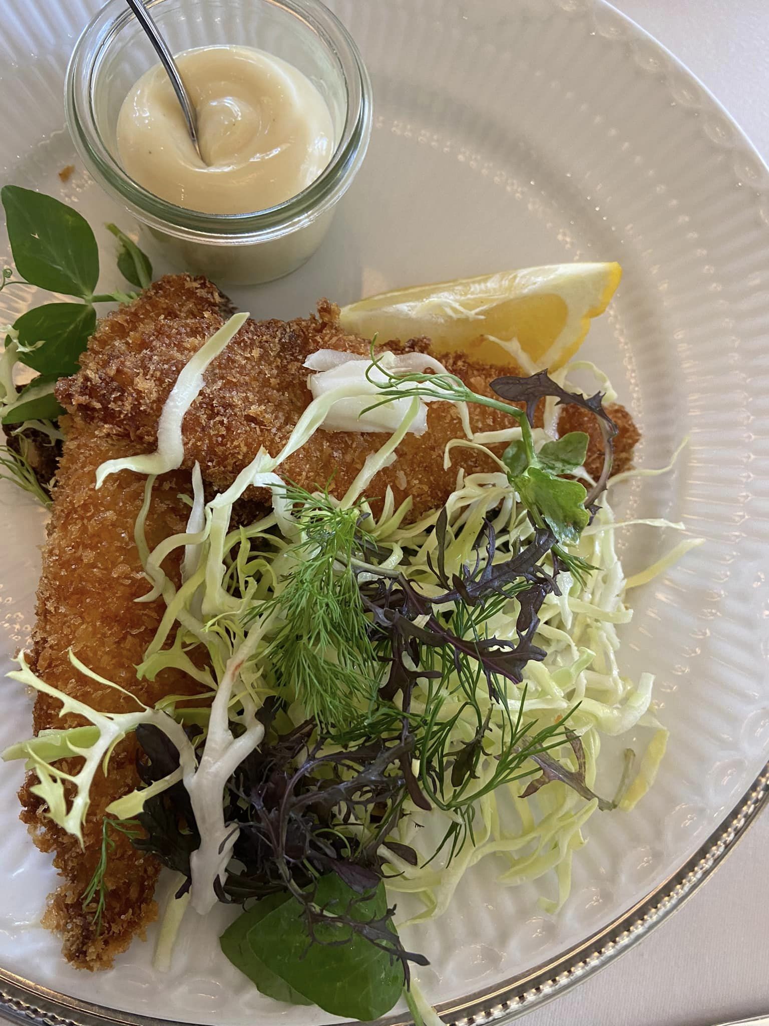 fiskefilet mad fra Brøndums hotel